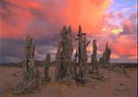 Sand Tufa /Peach Sunset (C) Don Jackson